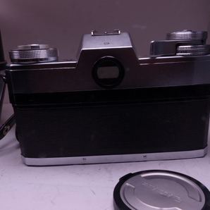 CONTAREX Ⅰ型 プラナー50㎜ F2 レンズ 本革ケース付 現状品の画像4
