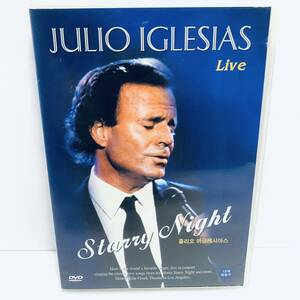 【DVD】フリオイグレシアス JULIO IGLESIAS LIVE DVD Starry Night スターリー ナイト