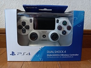 PS4 ワイヤレスコントローラー DUALSHOCK4 デュアルショック4 グレイシャー ホワイト 純正品 新品未開封