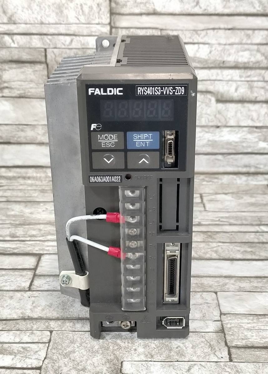 完璧 新品 富士 FALDIC-αシリーズ サーボアンプ RYS401S3-VVS 保証6 ...