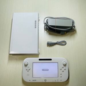 【動作確認済】 WiiU 本体 ゲームパッド 白 プレミアムセット 32GB