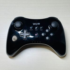 【動作確認済】WiiU PROコントローラー プロコン 純正品 黒