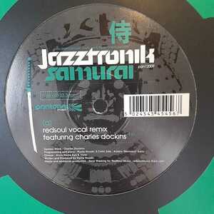 JAZZTRONIK / SAMURAI - REDSOUL REMIX /侍/JAPANESE DEEP HOUSE/野崎良太