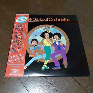 SALSOUL ORCHESTRA / SAME /LP シカゴ・バス・ストップ / サルソウル・ハッスル / BUS STOP /SALSOUL HUSTLE/帯/OBI/JAPAN PRESS/日本盤 