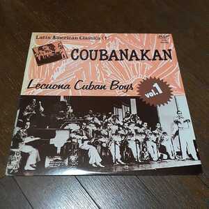 LECUONA CUBAN BOYS / COUBANAKAN /LP/レクォーナ・キューバン・ボーイズ/SOUP RECORDS T101/中村とうよう/神谷重德/CHEE SHIMIZU/LATIN