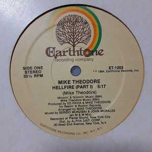 MIKE THEODORE / HELLFIRE /ELECTRO DISCO/エレクトロ/JOHN MORALES & SERGIO MUNZIBAI(M&M MIX)