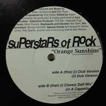 SUPERSTARS OF ROCK / ORANGE SUNSHINE /DEEP HOUSE,NU DISCO/DJ ADAM GOLDSTONE,ROB RIVES/FRANCOIS K/MOODMAN_画像1