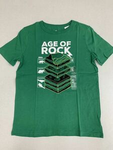 #GAP# new goods #140# Gap # T-shirt #...# green # ground layer # fossil # dinosaur #USA#3.2-2