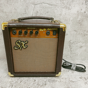 【動作品・難あり】KIKUTANI MUSIC　アコースティックアンプ　AGA-1065　革貼り　10WATTS　8ohm　№22810