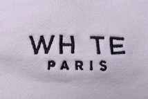 ホワイトパリス ★ WHITE PARIS ★ ハーフパンツ ★ XS ★ 白 ★ スウェット ★ 綿100% ★ 中古品 ★ 中国製 ★ ブラックパリス_画像3