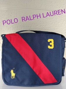 【最終価格】POLO RALPH LAURENポロラルフローレン　メッセンジャーバッグ ショルダーバッグ