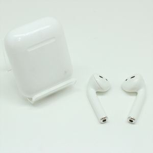 Apple AirPods エアポッズ 第２世代 ワイヤレスイヤホン チャージングケース ホワイト 動作品