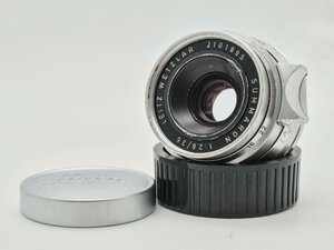 【中古】LEIZ WETZLAR SUMMARON 35ｍｍ F2.8 Mマウント Leica ライカ 