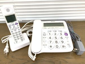 通電初期化済 SHARP シャープ デジタルコードレス電話機 JD-V37 子機1台付