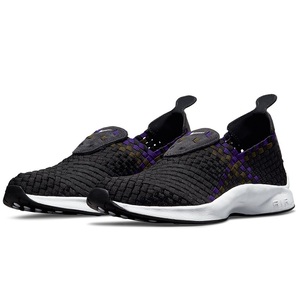 ☆NIKE AIR WOVEN 黒/紫/濃緑 30.0cm ナイキ エア ウーブン スリッポン DN1773-010