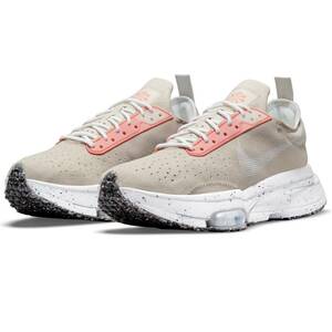 ☆NIKE AIR ZOOM-TYPE CRATER ベージュ/白/薄赤 27.5cm ナイキ エア ズームタイプ クレーター DH9628-200