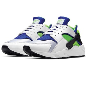 ☆ NIKE AIR HUARACHE 白/青/黄緑/黒 26.0cm ナイキ エア ハラチ DD1068-100