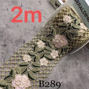 B289レースリボン レースパーツ DIY 手芸用 縁飾り パイピングテープ レース 手作り 生地 ハンドメイド 幅約9.5cm