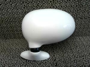 2112061* Roadster NA Mazda Eunos NA8C NA6C PT white color [ left door mirror ] manually operated mirror N001-69-180B