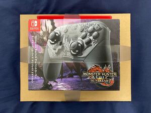 Nintendo Switch Proコントローラー モンスターハンターライズ サンブレイクエディション 新品未開封