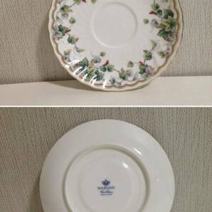 NARUMI ナルミ 鳴海製陶 Fine China カップ＆ソーサー アルページュ 葡萄 ペア コーヒー ティーカップ お皿 金彩 茶器 の画像8