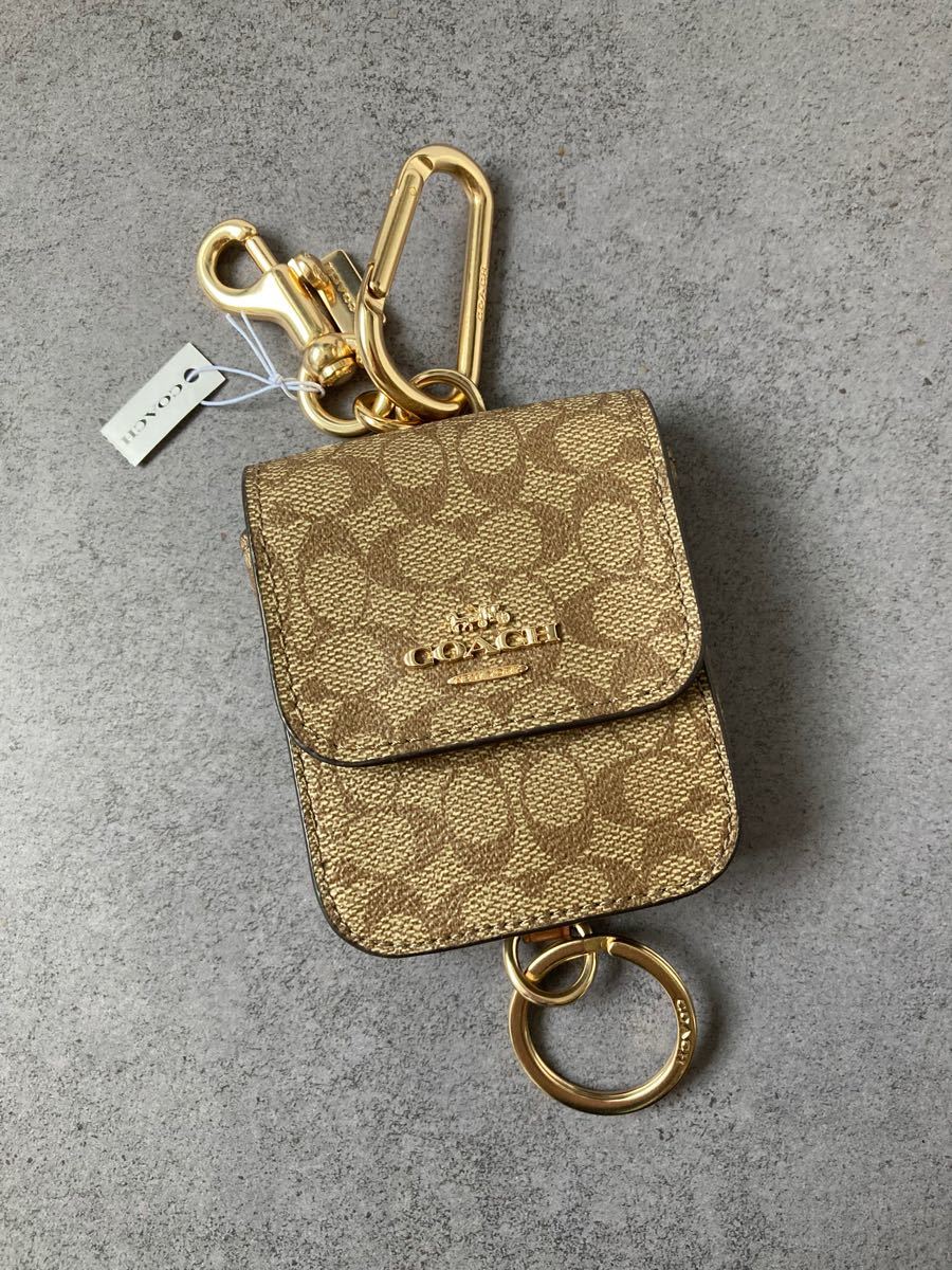 新品・在庫あり COACH コーチ チャーム アタッチメントケース
