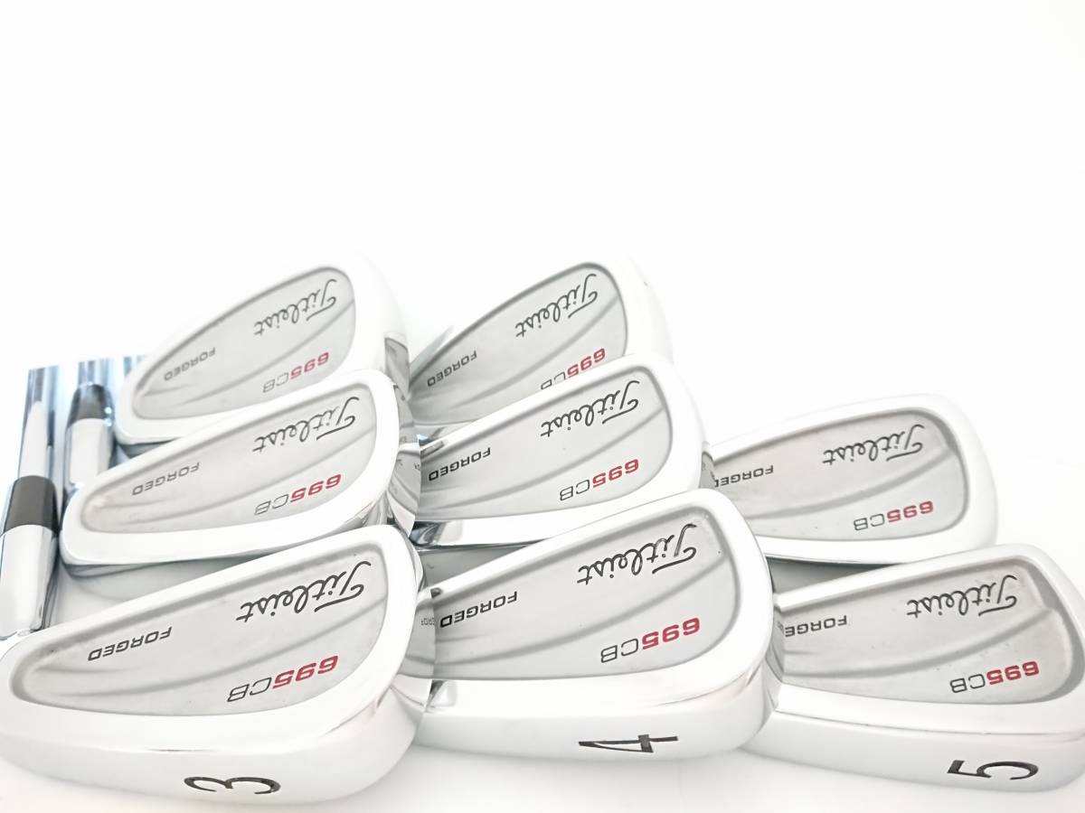 奇跡の美品 !!!◆◆ 超光輝 タイトリスト 695 CB FORGED ◆◆完全8本組!!!