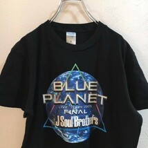 ◆お洒落な逸品◆BLUE PLANET/ブループラネット 半袖Tシャツ 三代目JSoul Brothers ブラック黒 S メンズ ON265_画像3