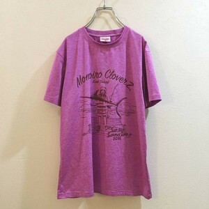 ◆お洒落な逸品◆MOMOIRO CLOVER/ももいろクローバー 半袖 Tシャツ 高城れに ももクロ パープル 紫 メンズ S ON2083