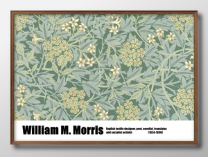 Art hand Auction 1-10285 ■ ¡¡Envío gratis!! Póster A3 William Morris Nórdico/Coreano/pintura/ilustración/mate, Alojamiento, interior, otros