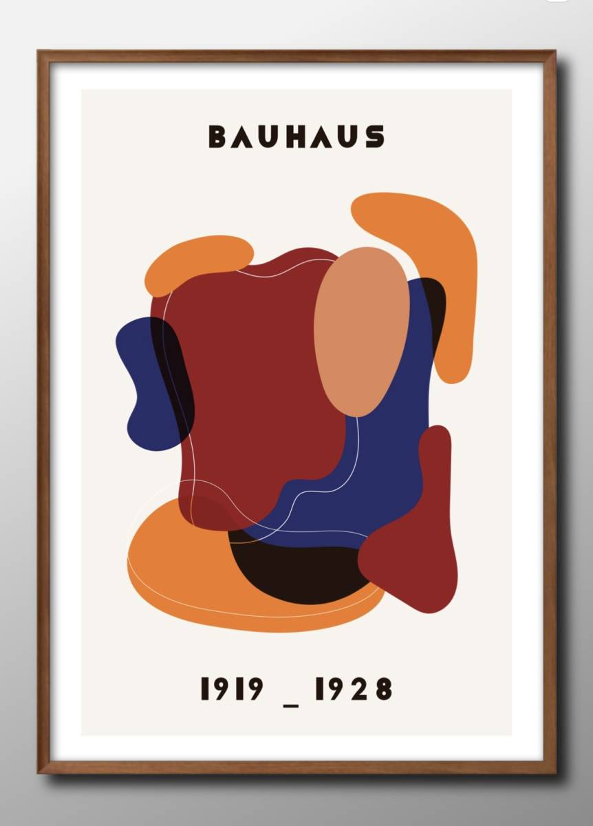 10471 ■ Free shipping!! A3 poster Bauhaus Nordic/Korean/painting/illustration/matte, Housing, interior, others