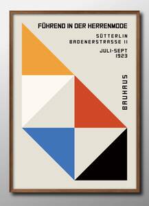 Art hand Auction 8916 ■ मुफ़्त शिपिंग!! A3 पोस्टर Bauhaus BAUHAUS नॉर्डिक/कोरियाई/पेंटिंग/चित्रण/मैट, आवास, आंतरिक भाग, अन्य