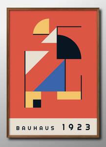 Art hand Auction 10665 ■ Бесплатная доставка!! Постер А3 Bauhaus BAUHAUS Nordic/Корейский/живопись/иллюстрация/матовый, Корпус, интерьер, другие