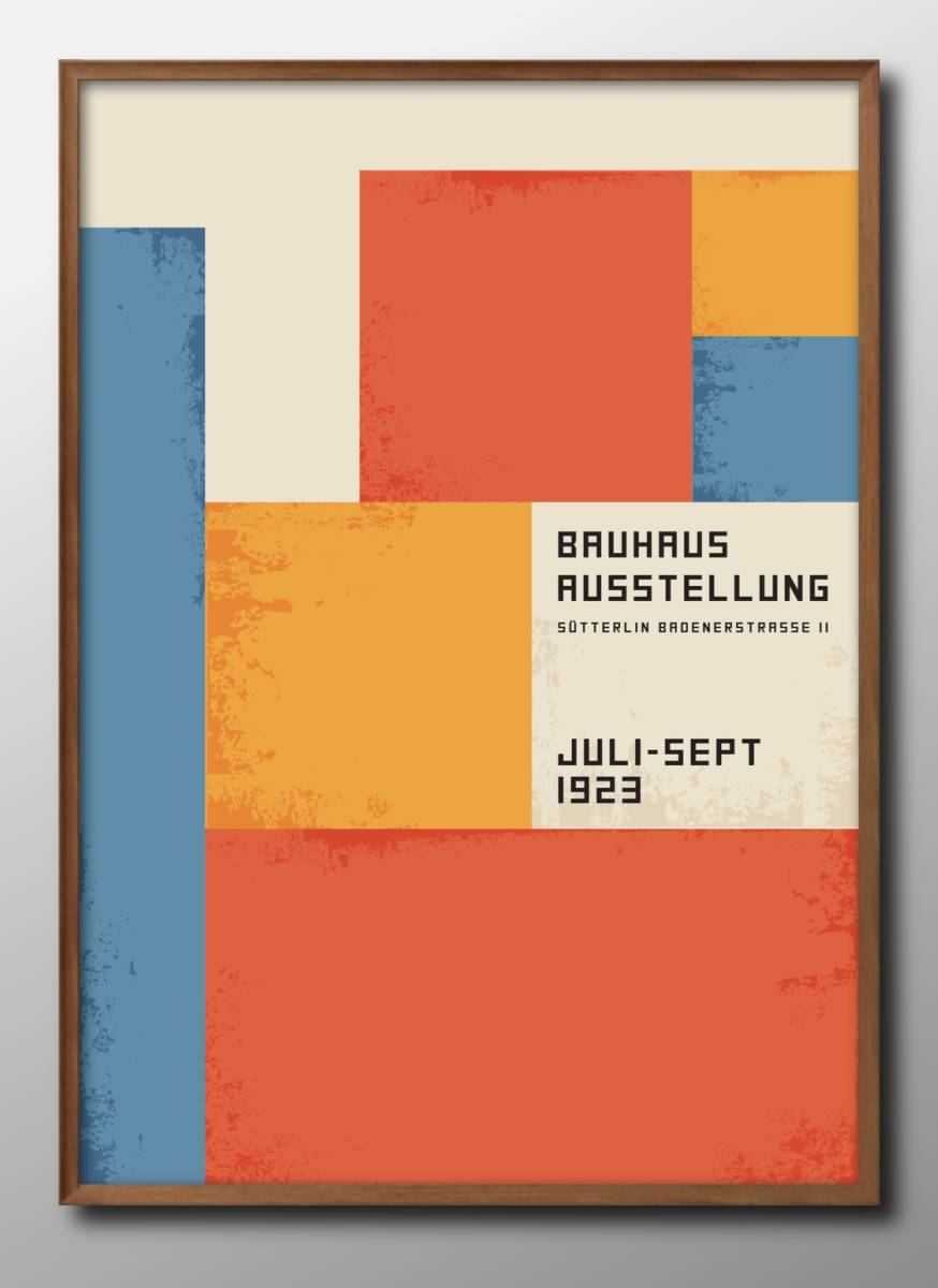 9107 ■ Kostenloser Versand!! A3-Poster Bauhaus Nordisch/Koreanisch/Malerei/Illustration/matt, Gehäuse, Innere, Andere