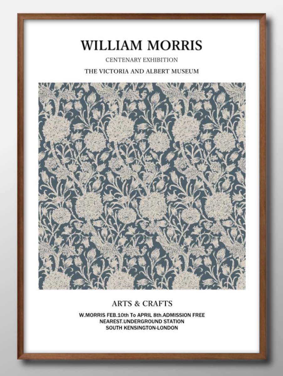 1-9452 ■ Free shipping!! A3 poster William Morris Nordic/Korean/painting/illustration/matte, Housing, interior, others