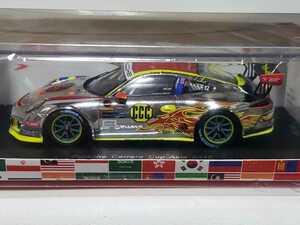 新品 1/43 スパーク SPARK Porsche Carrera Cup Asia 2015 No.12　ドライバー：Craig Baird　ポルシェ