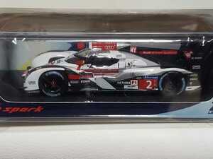 新品 1/43 スパーク SPARK アウディ R18 e-トロン クワトロ ルマン 24h 2014 LMP1-H Winner No.2