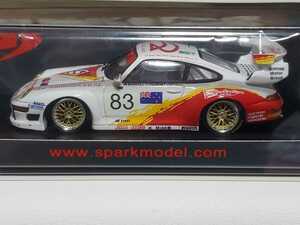 新品 1/43 スパーク SPARK PORSCHE - 911 993 GT2 N 83 24h LE MANS 1996 S.ORTELLI - A.PILGRIM - A.BAGNALL