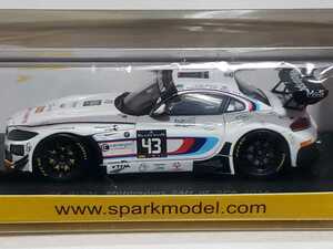 新品 1/43 スパーク SPARK BMW Z4 ROAL Motorsport #43 24h Spa 2014 Comandini - Amos - Cerruti - Colombo