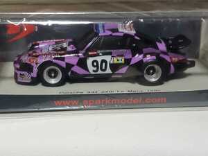 新品 1/43 スパーク SPARK Porsche 934 No.90 Le Mans 1980 G. Bourdillat - A-M. Bernard - R. Ennequin