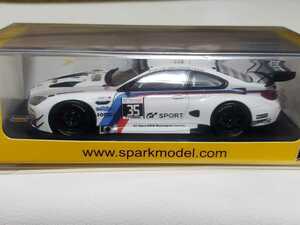 新品 スパーク Spark 1/43 BMW M6 GT3 No.35 Walkenhorst Motorsport 24H SPA 2017