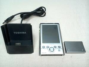 東芝 PDA Pocket PC e750 電源入るジャンク品
