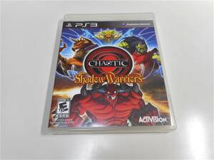 PS3 CHAOTIC Shadow Warriors カオティック