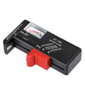 送料無料 バッテリーテスター 電池チェッカー デジタル 残量測定器 E4