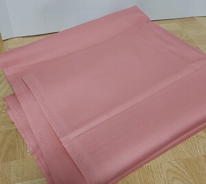 ピンク 綿100%オックス生地 110×50cm