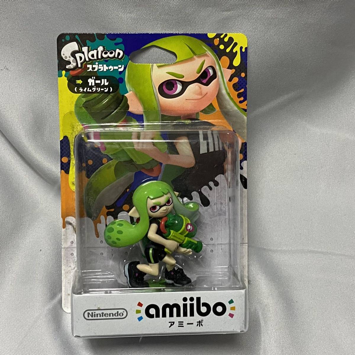 amiibo スプラトゥーン　ガール　ライムグリーン　限定色