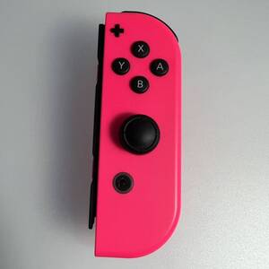 R4355 Nintendo Switch ジョイコン Joy-Con 右 ( R ) 任天堂 ネオンピンク 動作確認済み 保証あり