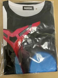  complete sale goods Kabuto M size Heisei era Kamen Rider 20 work memory full panel T-shirt premium Bandai limitation 