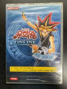 遊戯王☆ONLINE オンライン☆韓国版☆CD-ROM？☆PC仕様☆新品・未開封・希少