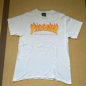 スラッシャー Tシャツ THRASHER 半袖tシャツ Thrasher ロゴTシャツ スケートTシャツ SKATE Tee